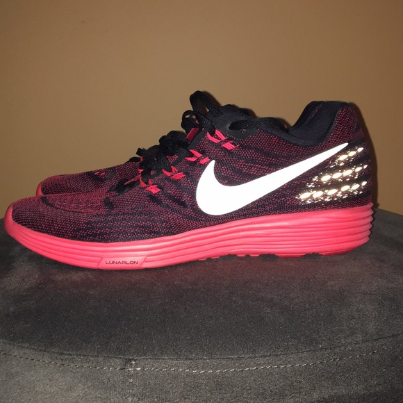 Nike Other - Men’s Nike Red Lunartempo 2 Running Sneaker Size 9